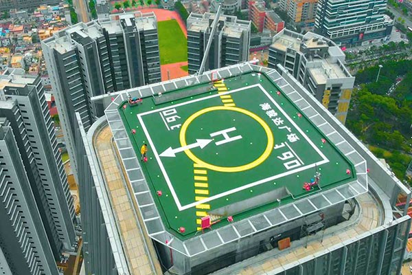 在商務(wù)大廈上建設(shè)直升機(jī)停機(jī)坪給企業(yè)帶來什么好處